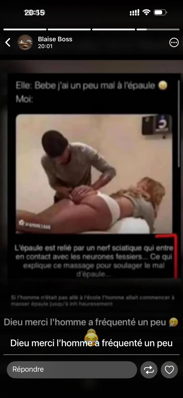 Histoire — Aidons Alvine à financer son opération du dos